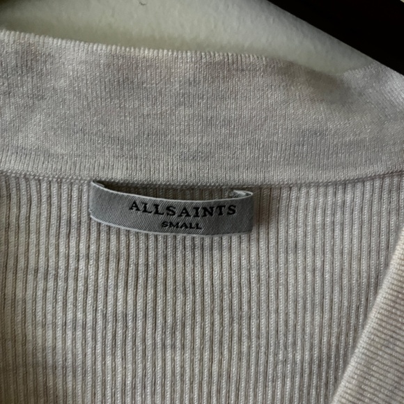 allsaints Lavine Top in beige S - Picture 3 of 4